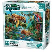 Ks Games 2000 Parça Puzzle Tigers Idyll