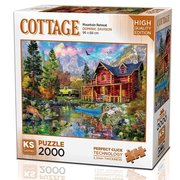 Ks Games 2000 Parça Puzzle Mountain Retreat