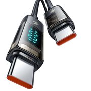 Mcdodo CA-3610 - Type-C to Type-C Dijital Ekranlı Hızlı Şarj Kablosu 