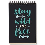 Mymia Art Stay Wild & Free Spiralli Bloknot