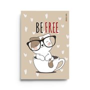 Ninobook Big Free Cat Renkli Butik Defter