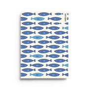 Ninobook Big Fishes Renkli Butik Defter