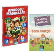 1. Sınıf Anadolu Masalları Okuma Seti - 10 Kitap Takım + Soru Kitapçığı İlaveli
