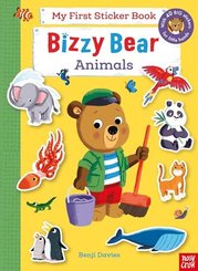 Bizzy Bear: My First Sticker Book Animals (Bizzy Bear)
