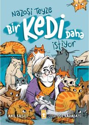 Nazoşi Teyze Bir Kedi Daha İstiyor doğrulanmış Türkçe kitap kapağı