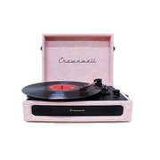 Crownwell CW001-LP Hoparlörlü Çantalı Pikap Açık Pembe