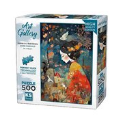 Ks Games A Woman In Red Kimono Puzzle 500 Parça 20070