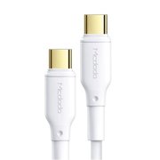 Mcdodo CA-8350 100W Type-C to Type-C Süper Hızlı Data-Şarj Kablosu 5A 1.2 m - Beyaz