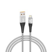 S-link SL-STM55L 3A Fast Şarj Lightning Silver Data + Sarj Kablosu