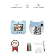 Torima Cmr14 Baskılı Çocuk Fotoğraf Kamerası Mavi