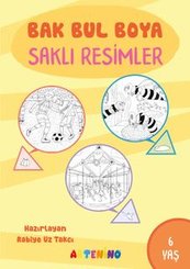 Bak Bul Boya - Saklı Resimler 6 Yaş