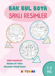 Bak Bul Boya - Saklı Resimler 7 - 8 Yaş