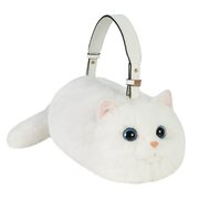 B&D Kedi El Çantası Beyaz