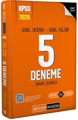 2026 KPSS Genel Yetenek Genel Kültür Tamamı Çözümlü 5 Deneme