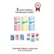 Torima Paper-04 3'lü Rulo Film Yapışkanlı