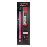 Rotring Visuclick Versatil Kalem Seti 0.7 mm Opak Pembe (Versatil+Min+Silgi)