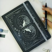 Victoria Journal Sert Kapak A5 Akademik Ajanda 2025 - 2026 Lastikli