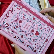 Victoria Journal Sert Kapak A5 Akademik Ajanda 2025 - 2026 Lastikli