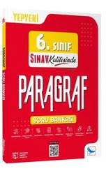 6. Sınıf Sınav Kalitesinde Paragraf Soru Bankası doğrulanmış Türkçe kitap kapağı