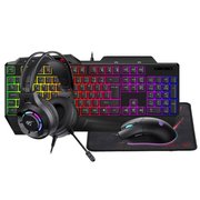 Havit Gamenote KB905CM-TUR 4'lü Gaming Set – Klavye, Mouse, Kulaklık, Mousepad