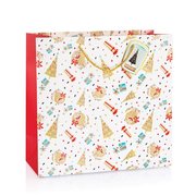 Gıpta Festa Karton Çanta Beyaz