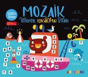 Mozaik Sticker 1.000+ Çıkartma Kitabı - Siyah