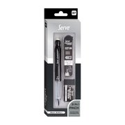 Serve Deep Kalem Deep Silgi ve Deep Min 0.7 mm Siyah