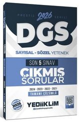 2026 DGS Prestij Serisi Sayısal Sözel Yetenek Tamamı Çözümlü Son 5 Sınav Çıkmış Sorular