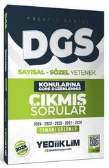 2026 DGS Prestij Serisi Sayısal Sözel Yetenek Konularına Göre Düzenlenmiş Tamamı Çözümlü Çıkmış Soru
