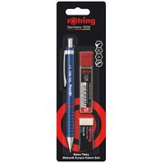 Rotring Retro Versatil Uçlu Kalem - Uç - Silgi 3'lü Okul Seti 0.7 Mavi