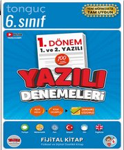 6. Sınıf Yazılı Denemeleri 1.Dönem 1 ve 2. Yazılı