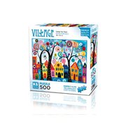 Ks Games Puzzle 500 Parça Candy Tree Town
