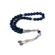 Fenerbahçe Lacivert Kaplangözü Doğaltaş Tesbih