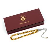 Galatasaray Kaplangözü Doğaltaş Tesbih (Sarı)