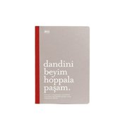 Keskin Color Lugat365 X Karatis Çizgili Defter 64 Yaprak 13 x 19 Cm - Dandini Beyim Hoppala Paşam