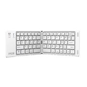 Inca IBK-580BT Bluetooth Şarj Edilebilir Sessiz Smart Beyaz Klavye