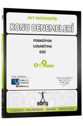 AYT Matematik Fonksiyon Logaritma Dizi Konu Denemeleri