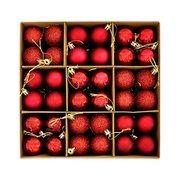 Kika 72 Parça Yılbaşı Ağaç Süsleme Seti Kırmızı