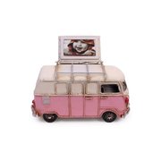 WB-Horse Çerçeveli ve Kumbaralı Dekoratif Metal Minibüs