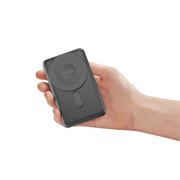 Ttec 2BB236S ReCharger M 5.000 mAh MagSafe Uyumlu PD 20W Stantlı Taşınabilir Hızlı Şarj Cihazı Siyah