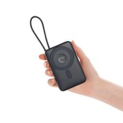 Ttec 2BB230GR ReCharger LCD 10.000mAh MagSafe PD 20W USB-C Dahili Kablolu Taşınabilir Şarj Cihazı