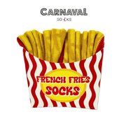 Carnaval Socks Tekli Patates Kızartması Çorap