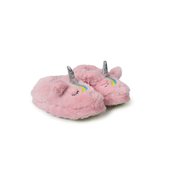 Peluche Çocuk Pembe Unıcorn Ev Ayakkabısı