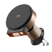 Mcdodo Ch-0091 15W Magq Qi2 Kablosuz Geri Çekilebilir Araç Şarj Cihazı Ve Telefon Tutucu