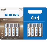 Philips Entry Alkaline AA 4+4 Pil