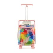 Zampago KS-X1-P Kabin Boy Düşme Engelleyici Binilebilir Çocuk Valizi 