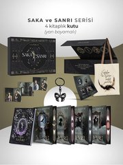 Saka ve Sanrı Seti - Yan Boyamalı Kutu - 4 Kitap Takım