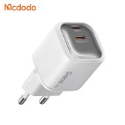 Mcdodo CH-1001 GaN Series 45W 2C Mini GaN Şarj Cihazı Beyaz