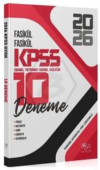 2026 KPSS Genel Yetenek Genel Kültür 10 Deneme Fasikül Çözümlü