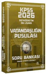 2026 KPSS Lise Ortaöğretim Ön Lisans Vatandaşlık Vatandaşlığın Pusulası Soru Bankası Çözümlü